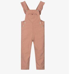Mayoral Kids Pink Overalls